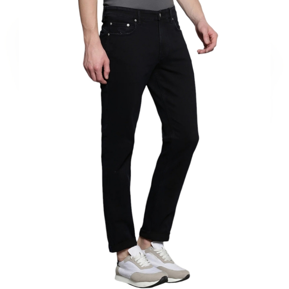 CALVIN KLEIN JEANS MENS DENIM BLACK SLIM JEANS W32 X L30 - Picture 2 of 16